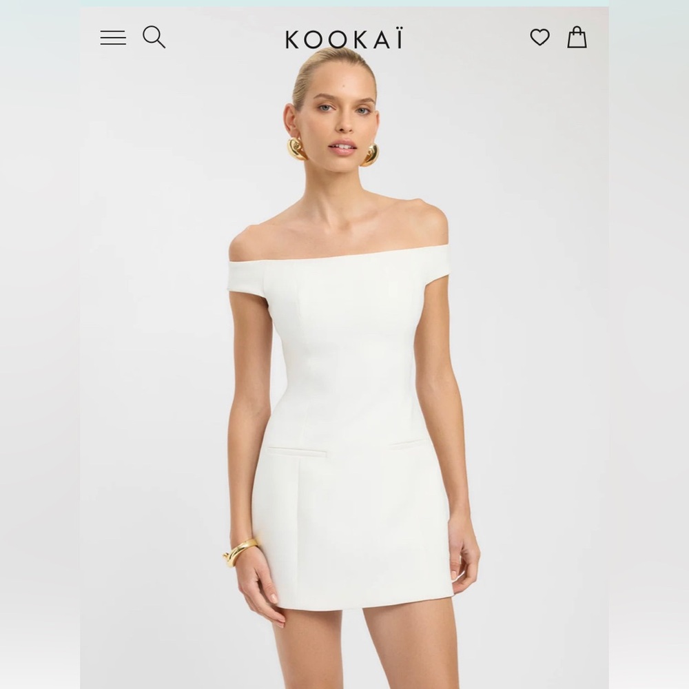 Kookai Off the Shoulder Dress